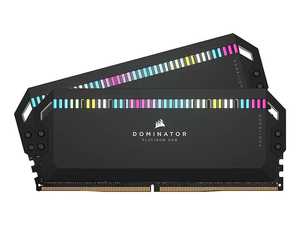 حافظه رم دسکتاپ کورسیر مدل CORSAIR DOMINATOR PLATINUM RGB 32GB DDR5 7200 Mhz Dual
